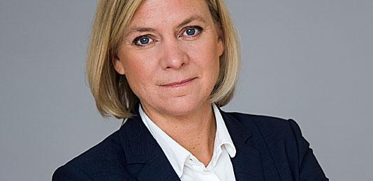 Finansminister Magdalena Andersson. Foto: Pressbild