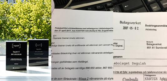 Anders Claesson återkommer till styrelsen för Segulah AB.