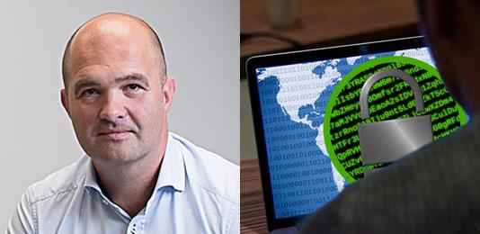 NTT Com Securitys Norden-vd Fredrik Olsson. Foto: Mynewsdesk & Pixabay