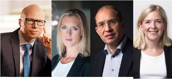 Mattias Eriksson, Linda Lyth, Anders Haskel och Amanda Welander.