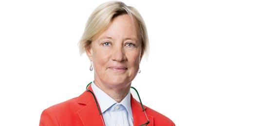 Ingrid Bonde svingar ny ordförandeklubba.