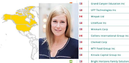 Linn Hansson ska förvalta Didner & Gerge US Small and Microcap tillsammans med Jessica Eskilsson Frank