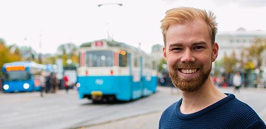 Jonas Karles, operativ chef och medgrundare på Minna Technologies som just har tecknat avtal med Visa. Foto: Minna Technologies