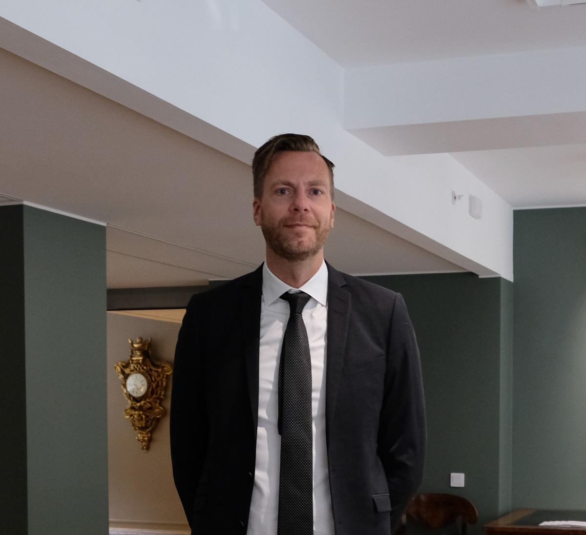 Jonas Thulin, kapitalförvaltningschef på Erik Penser Bank, har haft övervikt i aktier sedan årsskiftet. Foto: Erik Penser Bank 