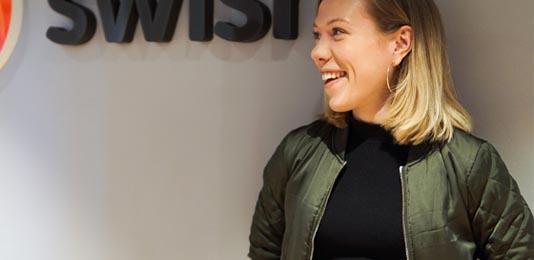 Swish vill skapa en plattform för samarbete över gränser. Det centrala  är att gemensamt möjliggöra internationella betalningar, berättar kommunikationschef Sofia Norén. Foto: Swish.