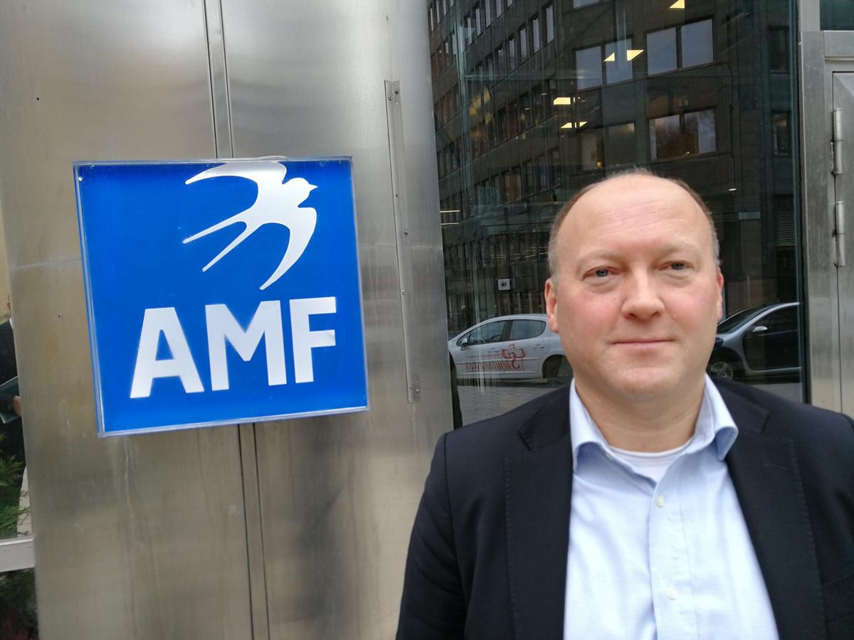 AMF Fonder, med vd Jonas Eliasson, kommer i december att lansera en ny aktiefond i tillväxtländer med fokus på hållbarhet, med så kallad systematisk eller modellbaserad förvaltning. Foto: Olof Swahnberg