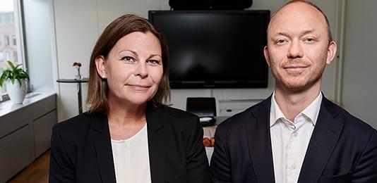 Magdalena Hartman har som nytillträdd vd stor nytta av vice vd Tommy Fransson med 12,5 år inom NGM. Foto:  Michael Steinberg/NGM.