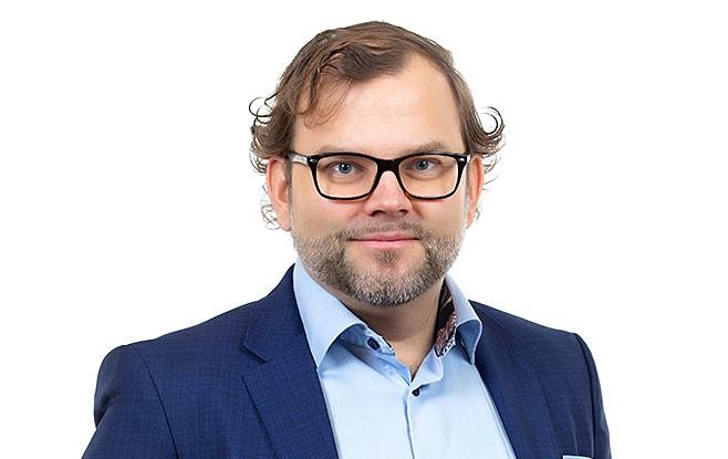 Mathias Winge, ny partner på advokatfirman Fylgia.