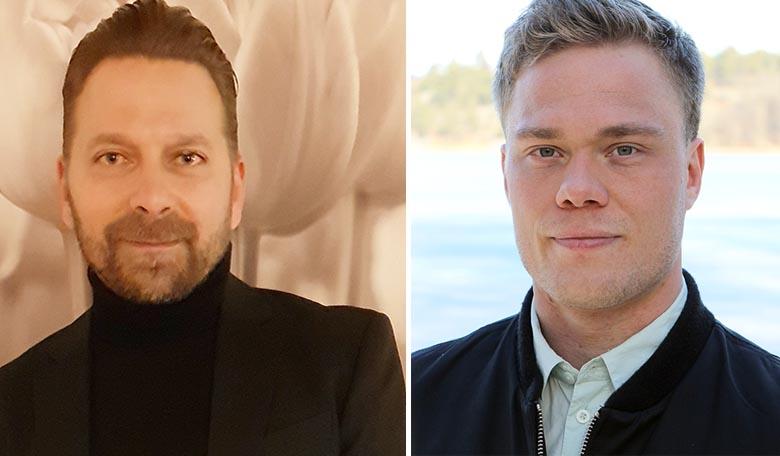 Nya på Mavera: Marko Ahokas (försäljningschef) och Viktor Norlander (marknadschef). Foto: Mavera.