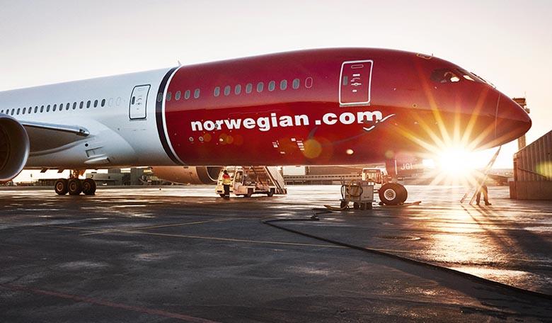 Ödesdag för Norwegian. Fot: Norwegian.