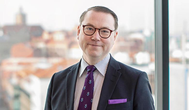 Fredrik Engstrom, ordförande Svensk Inkasso. Foto: Svensk Inkasso.