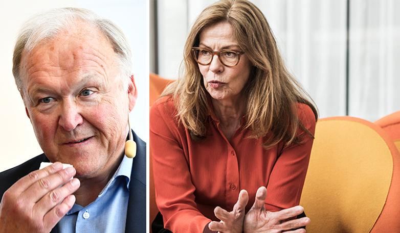 Göran Persson, Birgitte Bonnesen. Foto: TT