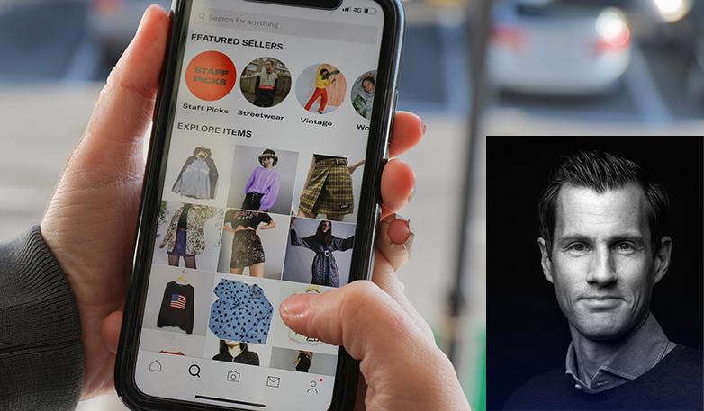 Fredrik Cassel, partner på Creandum och styrelseledamot i Depop.