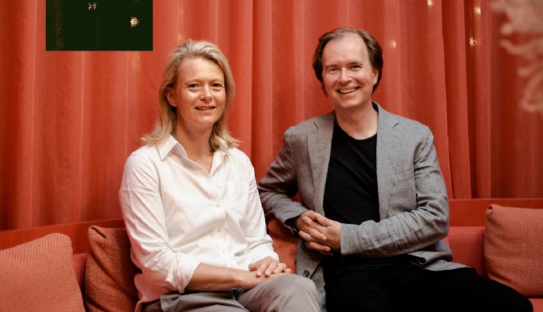 Fabian Grapengiesser, vd och grundare, & Hanna Bjurström, styrelseordförande, StockRepublic