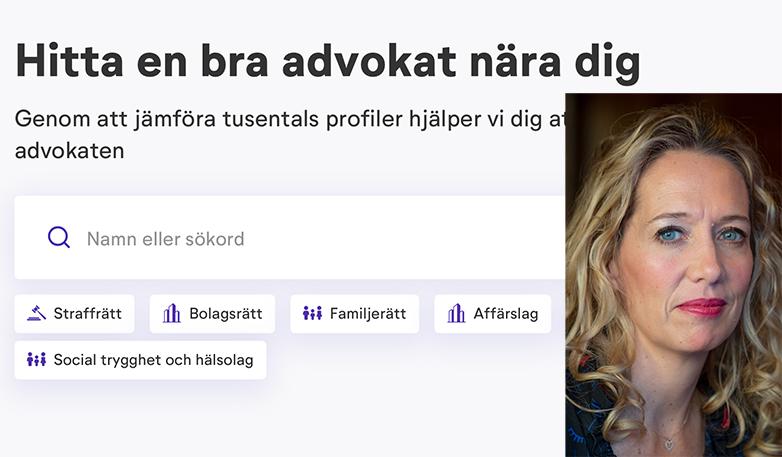 Advokatguiden, Advokatsamfundet, Mia Edwall Insulander