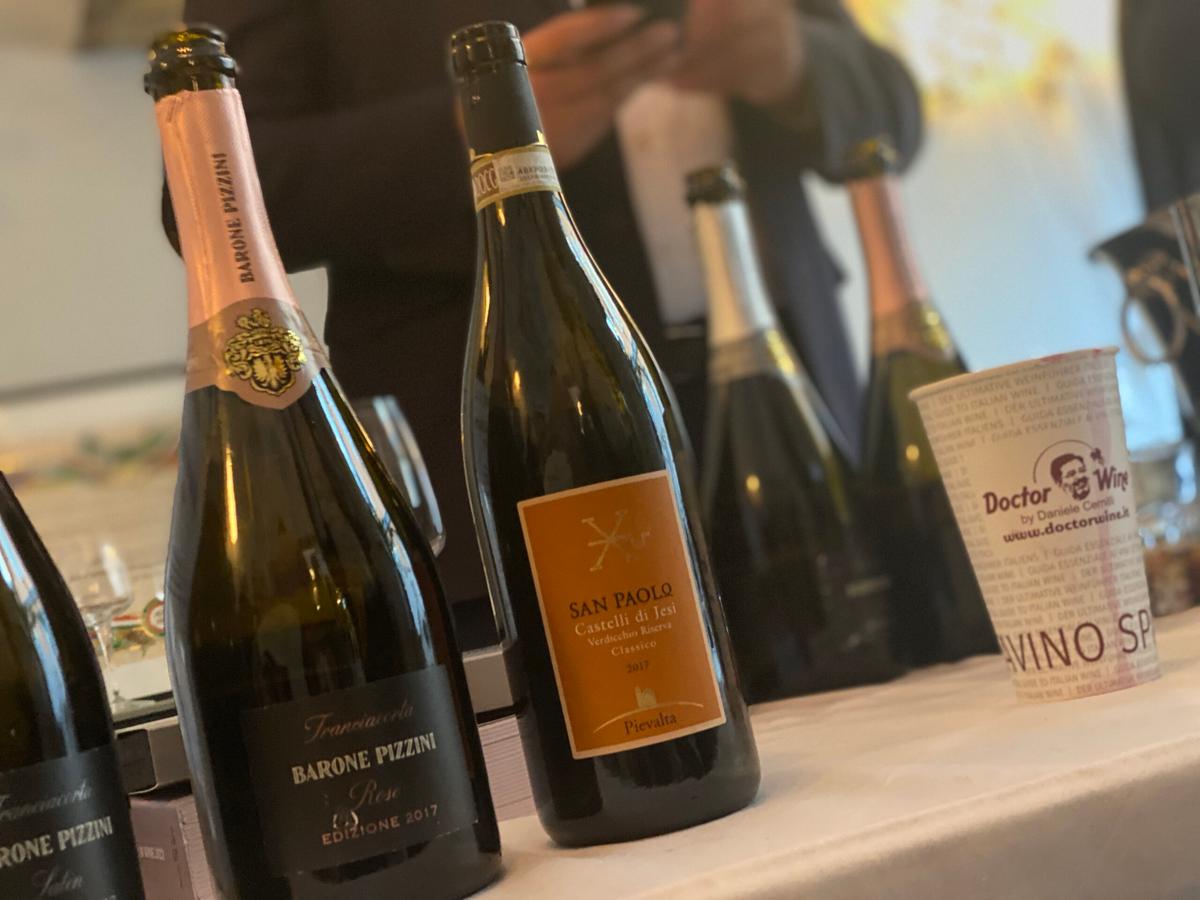 Franciacorta på höstprovning av Italienska viner