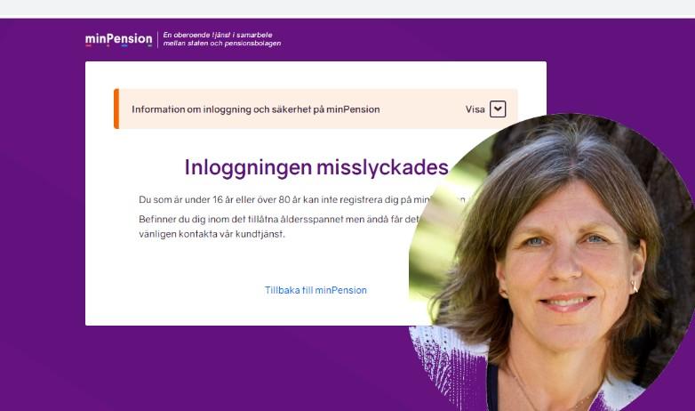 Maria Eklund, kommunikations- och pressansvarig på minPension 