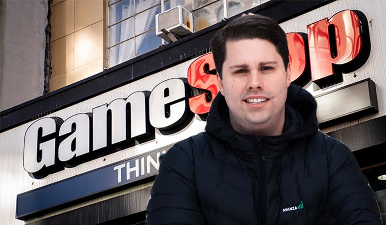 Nicklas Andersson, memeaktier, Gamestop, Avanza