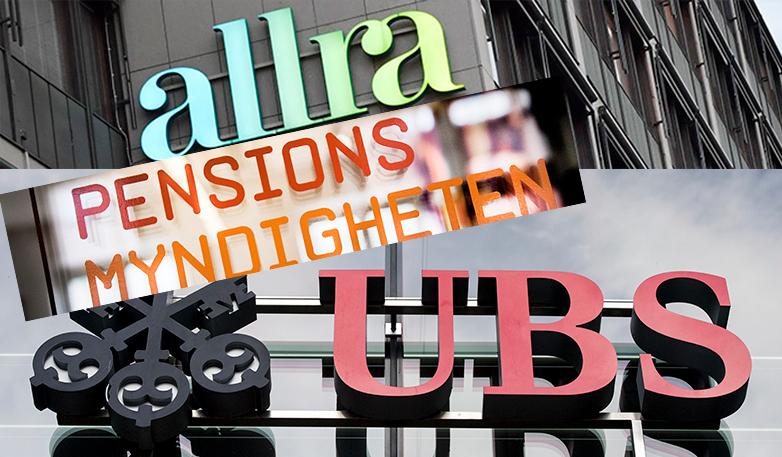 UBS, Pensionsmyndigheten, Allra