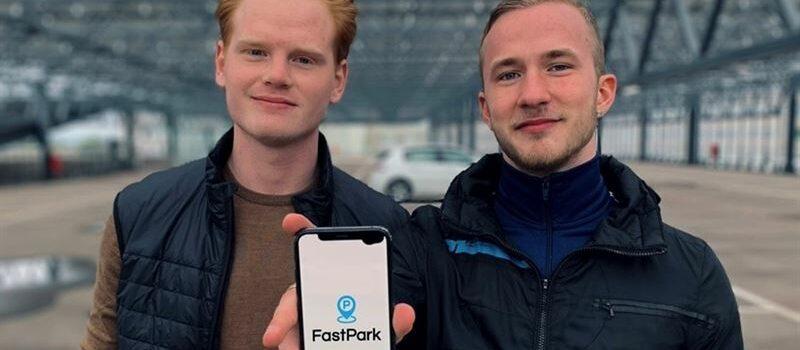 Fastparks grundare Albin Samuelsson och Oscar Nilsson.