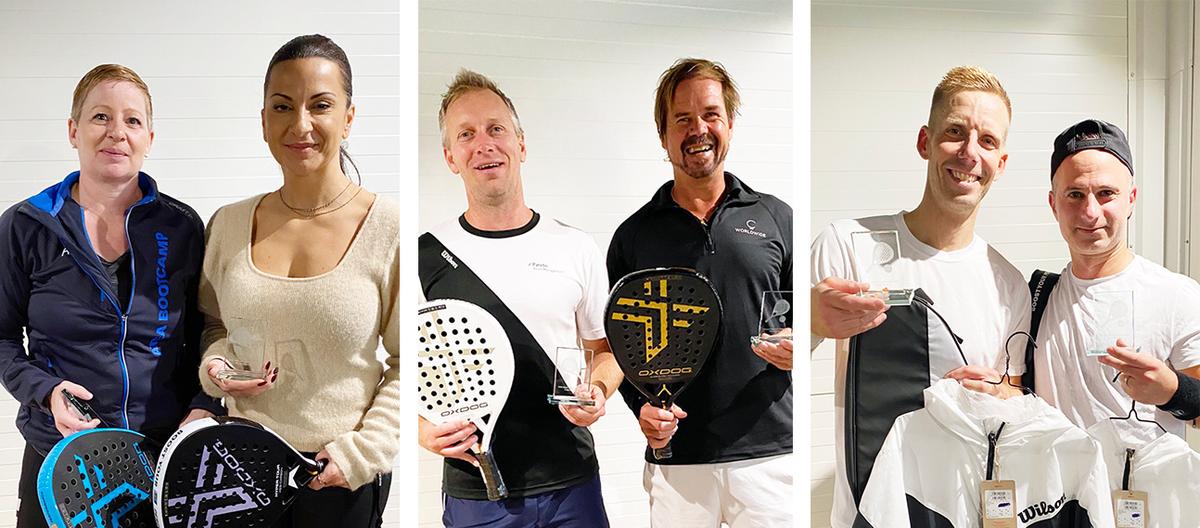 Vinnare av årets Finans-SM i padel: ”Skön revansch”