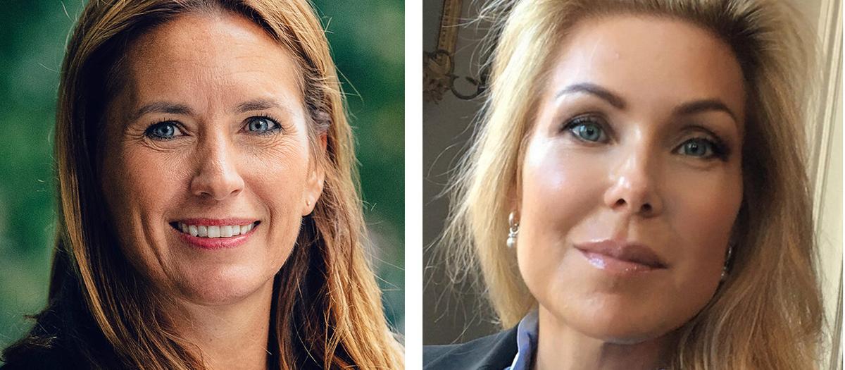 Johanna Norberg, vd för Danske Bank Sverige och Jessica Löfström, medgrundare och ordförande för Nätverket 17.