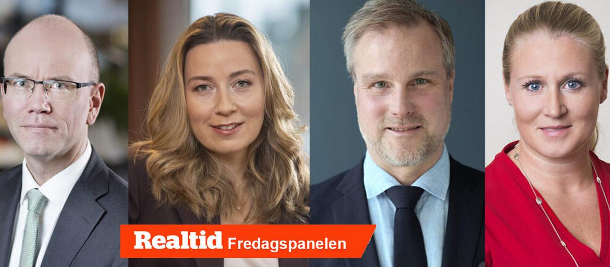 Denna veckas fredagspanel består av: Mikael Engvall, portföljförvaltare inom ränta och kredit på Carnegie Fonder, Susanna Kaas von Mentzer, portföljförvaltare svenska räntor på Storebrand Asset Management, Jan Törnstrand, förvaltare på Norron Sustainable Preserve, och Karin Haraldsson, fondförvaltare på Lannebo.