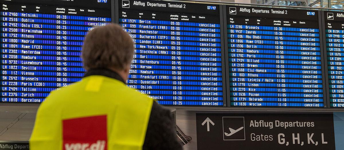 Storstrejk väntas i Tyskland