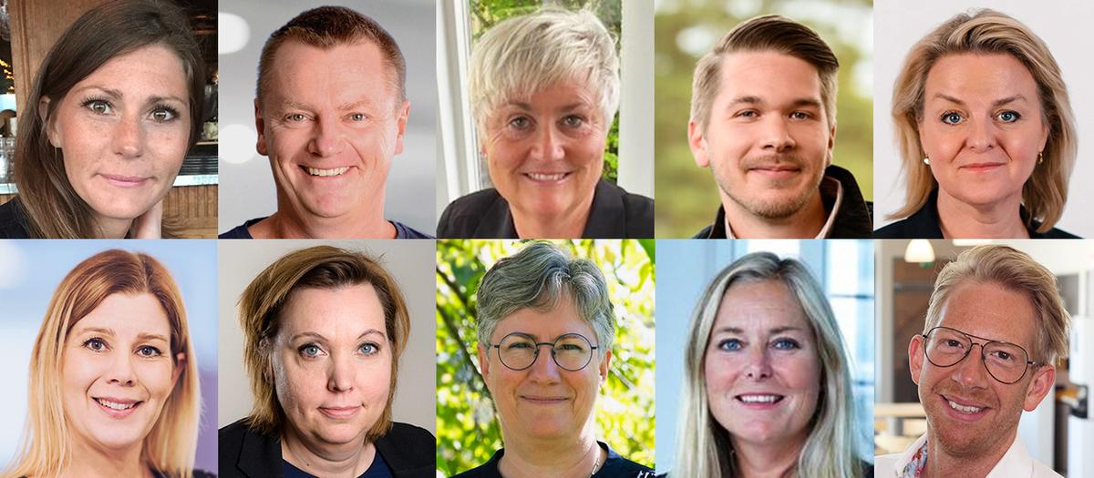 Översta raden från vänster: Susanne Mejerhed (CGI), Ulf Bokelund Svensson (Björn Lundén AB), Helene Bergstedt (Visma Agda PS), Adam Wetterstrand (Visma SPCS), Maria Ericsson, (Kontek Lön) Andra raden från vänster. Malin Sköld (Fortnox), Zennie Sjölund (Srf konsulterna), Lena Kragelund (Crona Software), Sofia Gerstenfeld (Visma Agda PS), Erik Douglasson (Hogia)