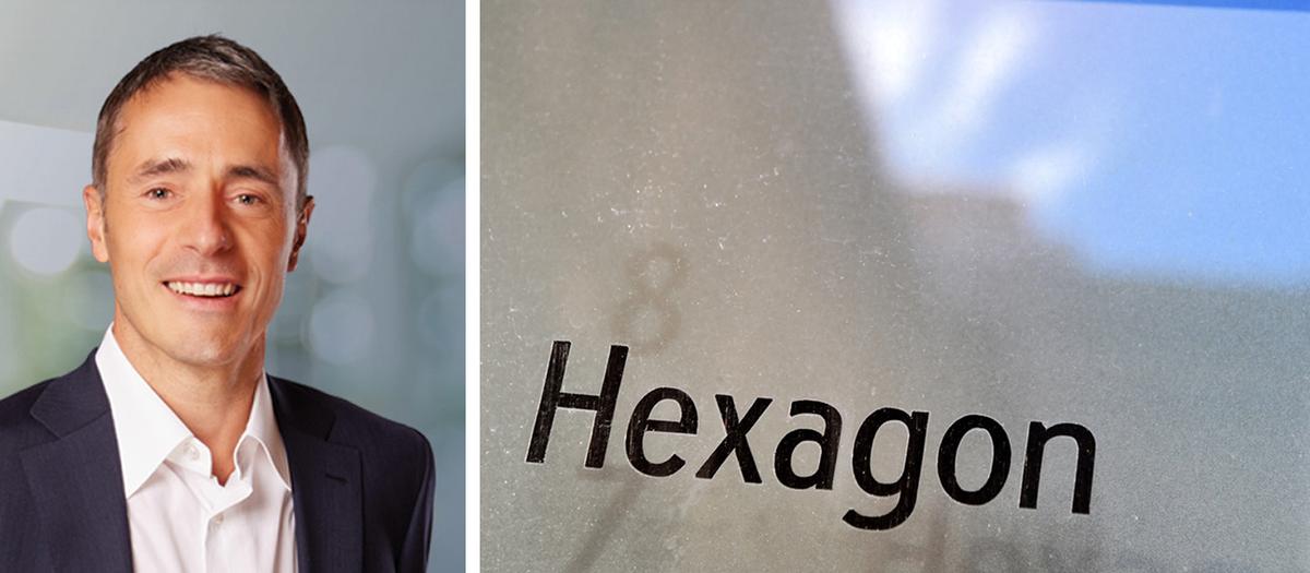 Paolo Guglielmini är vd för Hexagon. Foto: Pressbild och TT