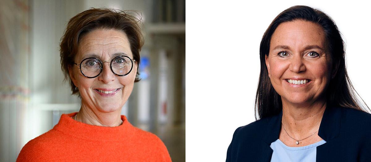 Anna-Karin Laurell och Malin Lilliecrona.