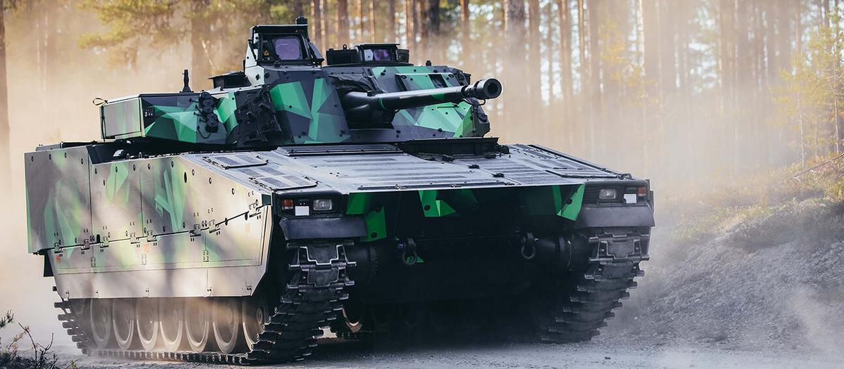 Saab får beställning på siktes- och eldledningsförmåga till CV90