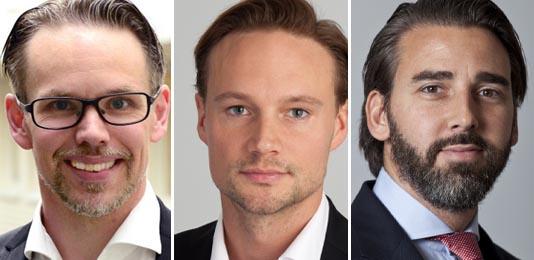 I panelen: Per Stenbeck (EY), Eric Cederstrom (Magnusson), Robert Tranquilli (Svalner).