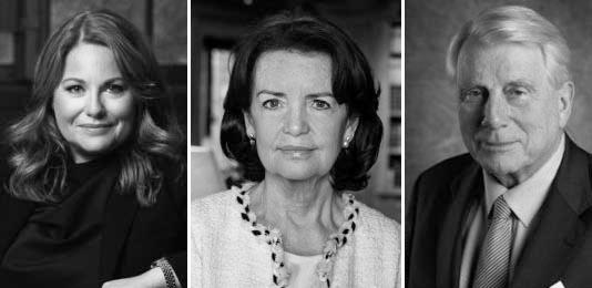 Fredagspanelen: Advokaterna Johanna Björkman, Anne Ramberg och Rolf Åsbjörnsson. Foto (montage): Respektive advokat.