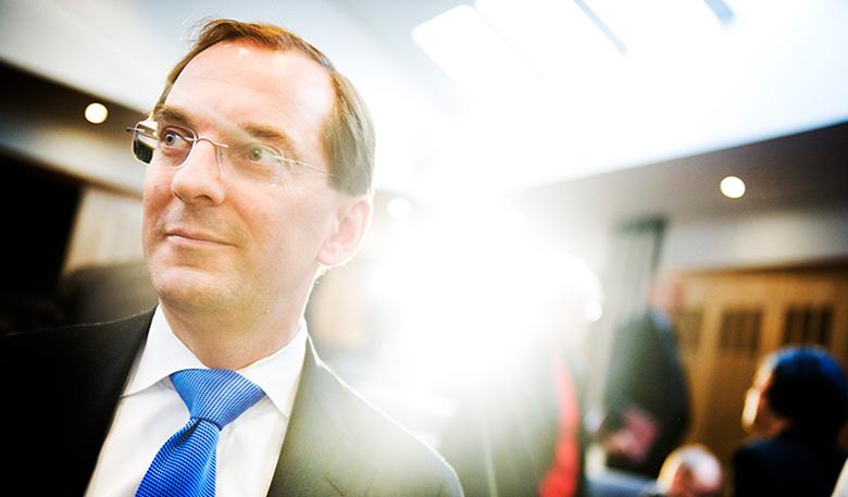 "Det är med stor glädje vi nu kan presentera ACQ - Sveriges första Spac som avses noteras på Nasdaq Stockholm", säger Patrik Tigerschiöld, styrelseordförande i Bure. Foto: TT