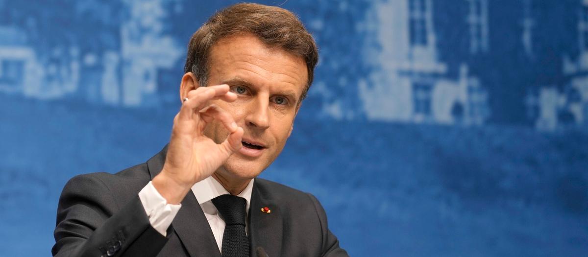 Emmanuel Macron, Frankrikes president. Foto: TT