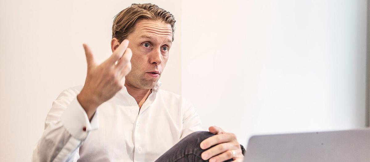 Hampus Brodén, vd för Stabelo.
