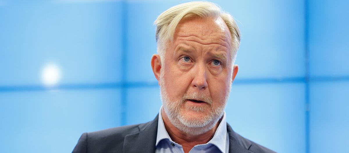 Liberalernas partiledare Johan Pehrson