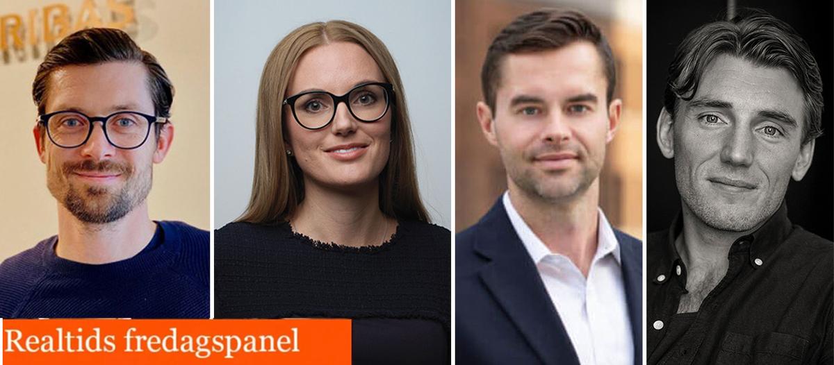 André Rhodin (BNP Paribas), Agneta Jakas Rosengren (Öhman Fonder), Eric Crowley (GP Bullhound) och Peter Kurzwelly (AI Sweden).