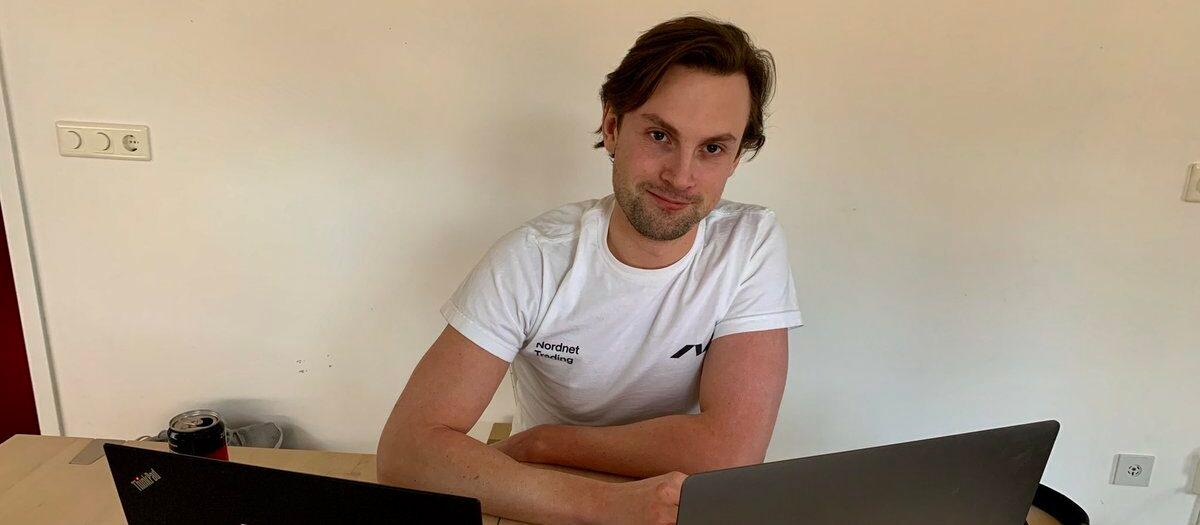 Axel Karlsson, Active Trading & Community Manager på Nordnet.