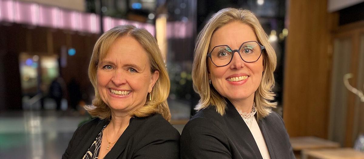 "Sverige är en växande marknad för Private Banking och det faktum att DNB redan är stark inom både Corporate Banking och Investment Banking skapar det många synergier och kommer att vara till stor nytta för att etablera vårt nya erbjudande," säger Elisabeth Beskow, vd för DNB Sverige. Charlotte Aleblad (till höger) har fått uppdraget att leda den nya divisionen. Foto: DNB