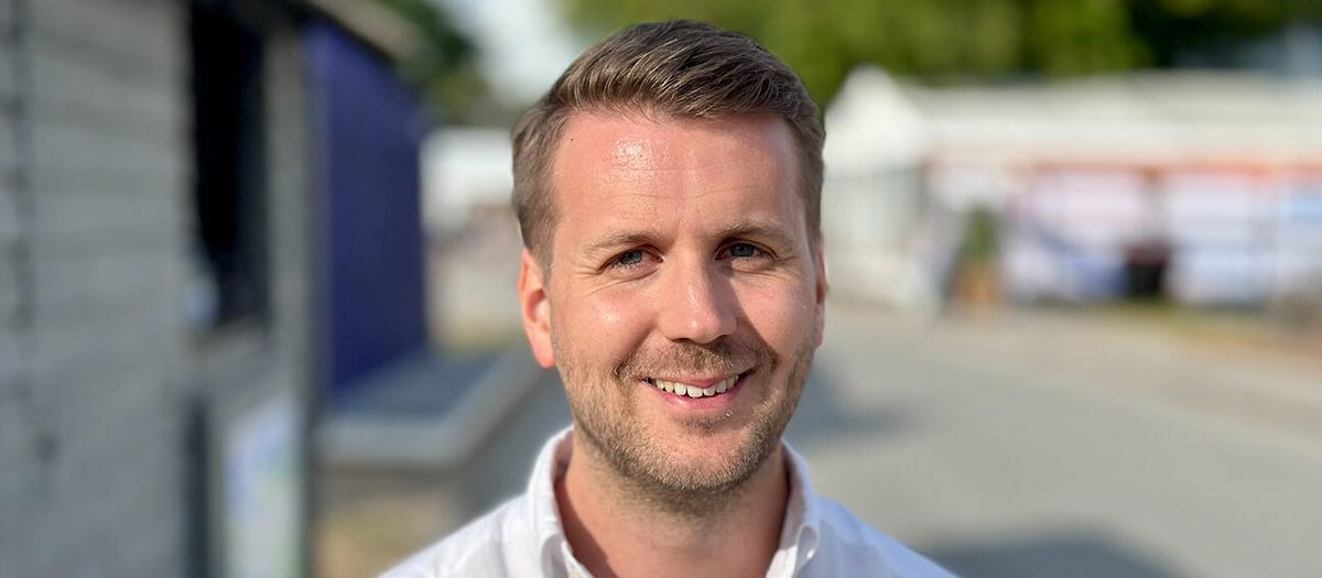 "Idag jobbar vi mot att lansera med flera stora banker och försäkringsbolag här under hösten", säger Martin Einemo, vd för Insurely. Foto: Anders Frick