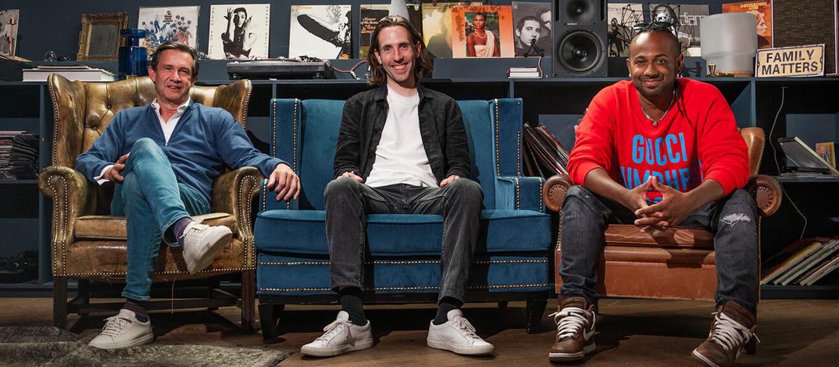 Från vänster: Johan Edfeldt, Alexander Fred och Ojala Jakke Erixson. Foto: Pressbild