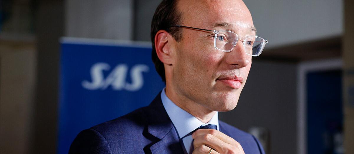 Anko van der Werff, vd och koncernchef för SAS. Foto: TT