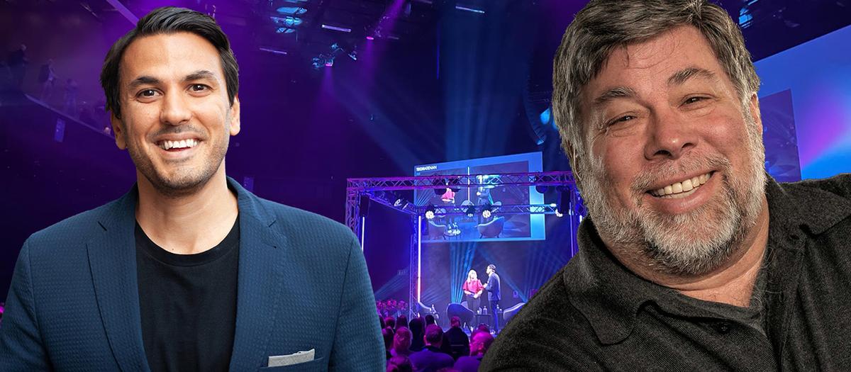 "Det är jättekul att Steve Wozniak kommer. Det har varit mycket slit med att få till det", säger Omid Ekhlasi till Realtid.