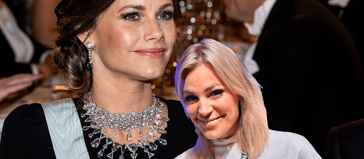 Under helgens Nobelfestligheter såg man även prinsessan Sofia bära smycken från LWL Jewelry. "Det känns såklart som om att man får nypa sig i armen", säger Amanda Weibull Laurell till Realtid. Foto: TT och Anders Frick