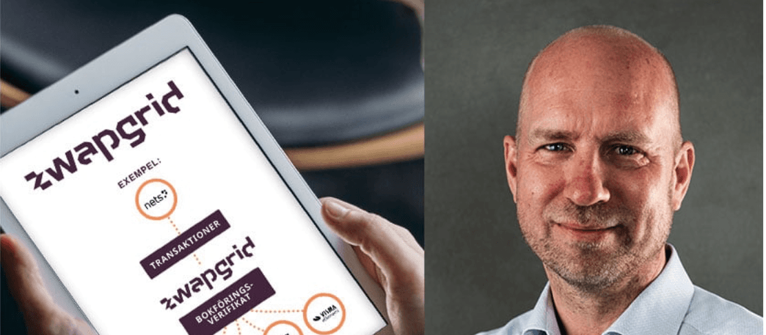 "Målet är att säkerställa att Ikano Bank kan ansluta företagskunder i alla nordiska länder", säger Leo Berghald, grundare och vd på Zwapgrid.