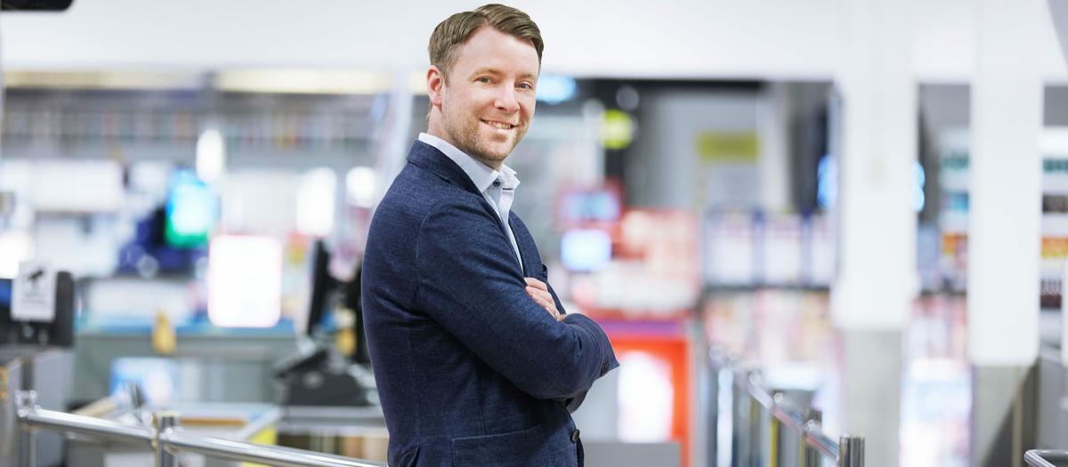 Patrik Levin, vd för Gekås Ullared.