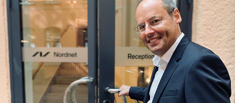Lars-Åke Nordling, vd för Nordnet. Foto: Nordnet