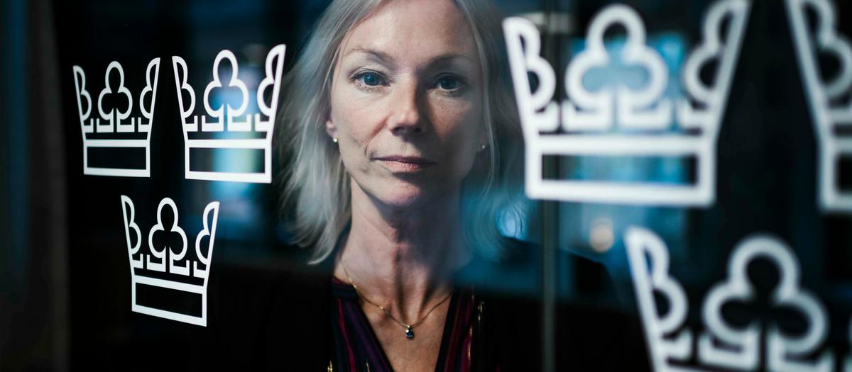 Karolina Ekholm, generaldirektör, Riksgälden. Foto: TT